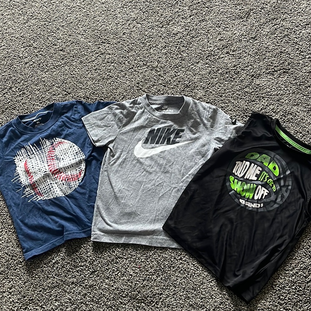 4T Sports shirt bundle!